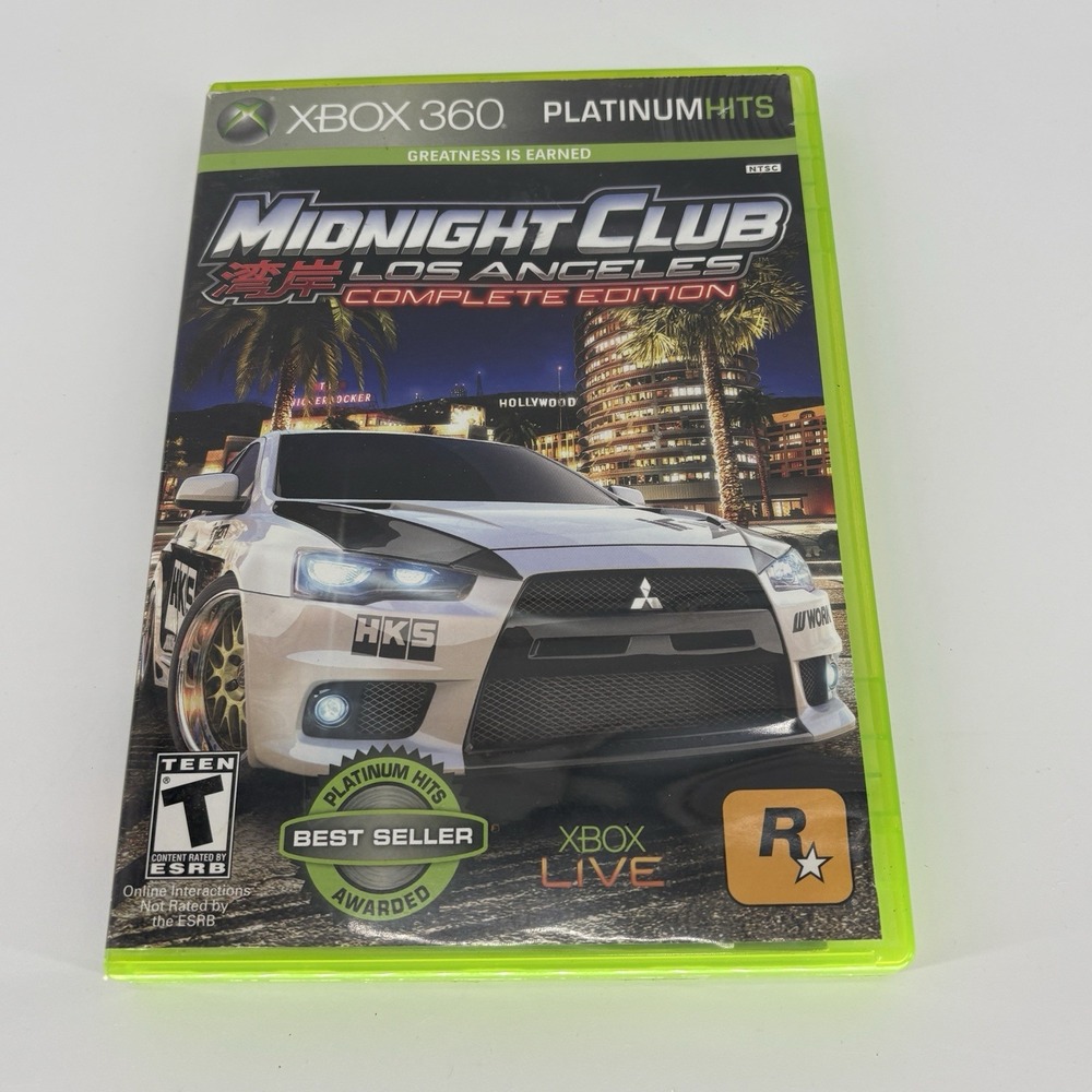 Midnight Club: Los Angeles Complete Edition- Xbox 360 Platinum Hits